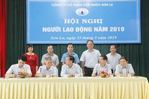 Công ty cổ phần Cấp nước Sơn La: Hội nghị người lao động năm 2019