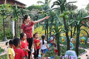 Môi trường thân thiện, an toàn cho trẻ em vùng biên giới