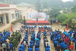 Ra quân Chiến dịch thanh niên tình nguyện hè năm 2019