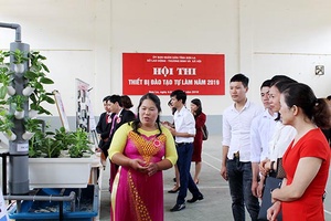 Hội thi thiết bị đào tạo tự làm năm 2019