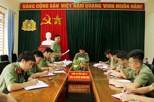 Công an huyện Quỳnh Nhai học và làm theo Bác