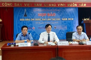 Giải Báo chí quốc gia lần thứ XIII có 6 tác phẩm đạt giải A