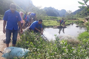 Huyện Đoàn Mộc Châu: Ra quân Chiến dịch thanh niên tình nguyện hè 2019 