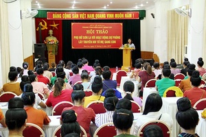 Trung tâm Kiểm soát bệnh tật tỉnh: Hội thảo "Phụ nữ Sơn La với hoạt động dự phòng lây truyền HIV từ mẹ sang con"