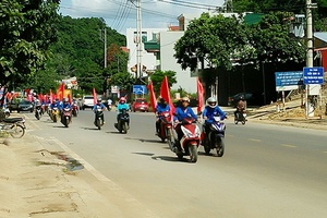 Mộc Châu: Ra quân Hưởng ứng Tháng hành động phòng, chống ma túy năm 2019