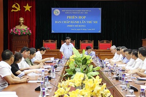 Phiên họp lần thứ XII Ban Chấp hành Hiệp hội Doanh nghiệp tỉnh
