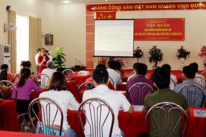 Liên minh Hợp tác xã tỉnh: Tập huấn bồi dưỡng nguồn nhân lực cho các HTX trên địa bàn tỉnh năm 2019