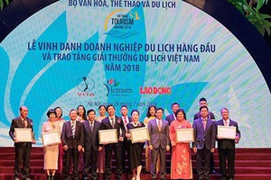 Thêm hai hạng mục được vinh danh tại Giải thưởng Du lịch Việt Nam năm 2019