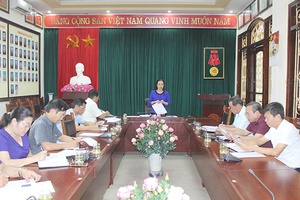 Họp Tiểu ban Tuyên truyền - Khánh tiết Đại hội đại biểu các dân tộc thiểu số tỉnh Sơn La lần thứ III