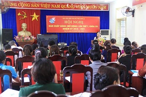 Hội Liên hiệp Phụ nữ tỉnh: Hội nghị Ban Chấp hành (mở rộng) lần thứ VII, khóa XII, nhiệm kỳ 2016-2021