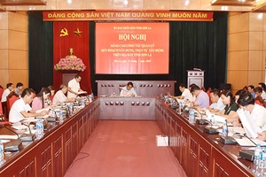 Nâng cao công tác quản lý quy hoạch xây dựng, trật tự xây dựng