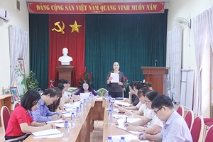 Họp Ban tổ chức Cuộc thi sáng tạo thanh thiếu niên, nhi đồng tỉnh Sơn La lần thứ 4, năm 2019