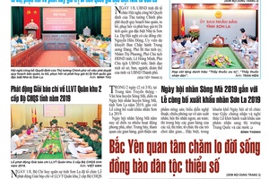 Báo Sơn La, thứ 6 ngày 2/8/2019