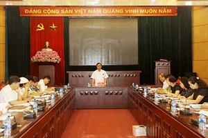Họp Ban tổ chức đăng cai và tham gia “Ngày hội văn hóa, thể thao và du lịch các dân tộc vùng Tây Bắc”