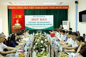 Họp báo tuyên truyền “Ngày hội nhãn Sông Mã và Lễ công bố xuất khẩu nhãn Sơn La năm 2019”