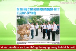 Điểm báo tuần 30