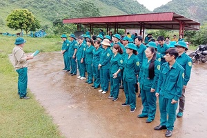 Huấn luyện tự vệ cụm 3 cơ quan, đơn vị năm 2019