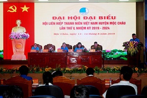 Đại hội Hội LHTN Việt Nam huyện Mộc Châu lần thứ V, nhiệm kỳ 2019-2024