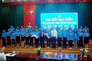 Hội LHTN Việt Nam huyện Yên Châu: Đại hội lần thứ V, nhiệm kỳ 2019-2024