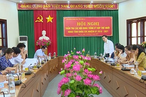 Ban Kinh tế - Ngân sách HĐND tỉnh: Thẩm tra nội dung trình Kỳ họp thứ mười, HĐND tỉnh khóa XIV