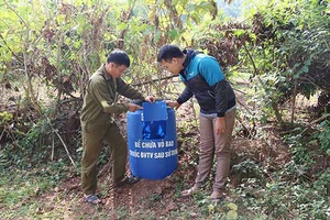 Giảm thiểu tình trạng ô nhiễm môi trường nông thôn