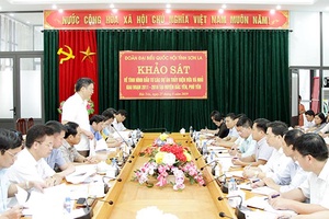 Đoàn Đại biểu Quốc hội tỉnh Sơn La: Khảo sát tình hình đầu tư các dự án thuỷ điện vừa và nhỏ giai đoạn 2011-2018 