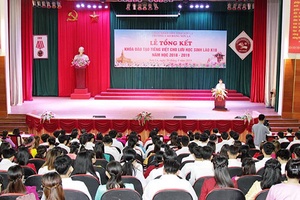 Trường Cao đẳng Sơn La: Tổng kết khóa đào tạo tiếng Việt cho lưu học sinh Lào K18 (năm học 2018 -2019)