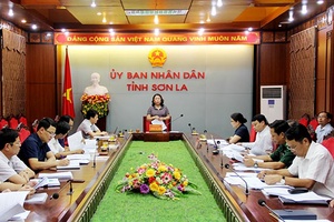 Họp Ban tổ chức Đại hội đại biểu các dân tộc thiểu số tỉnh Sơn La, lần thứ III, năm 2019