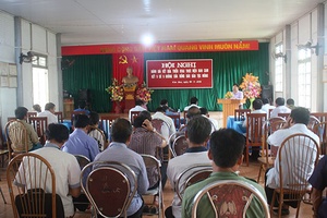 Phù Yên thực hiện tốt nội dung cam kết “5 có, 5 không”