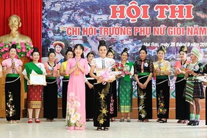 Hội thi “Chi hội trưởng phụ nữ giỏi” năm 2019