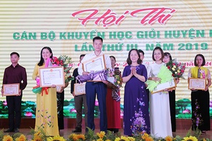 Hội thi cán bộ khuyến học giỏi huyện Mộc Châu lần thứ III