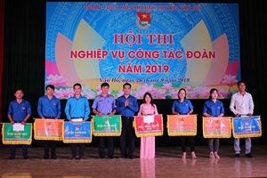 Vân Hồ: Hội thi nghiệp vụ công tác Đoàn năm 2019