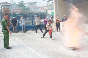 Tăng cường công tác PCCC tại khu dân cư