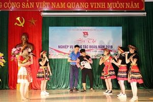 Thuận Châu: Hội thi nghiệp vụ công tác Đoàn năm 2019