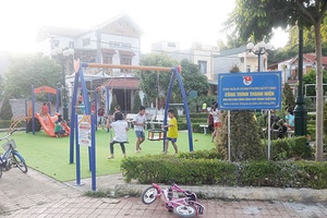 Đoàn phường Quyết Thắng (Thành phố): Hoàn thành Công trình thanh niên "Khu vui chơi công cộng cho thanh thiếu nhi"