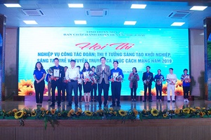 Hội thi nghiệp vụ công tác Đoàn và ý tưởng sáng tạo khởi nghiệp, sáng tạo trẻ