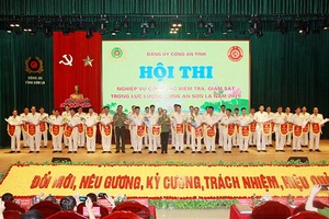 Hội thi nghiệp vụ công tác kiểm tra, giám sát trong lực lượng CAND Sơn La