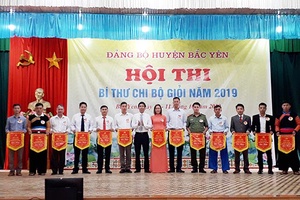 Bắc Yên: Hội thi bí thư chi bộ giỏi năm 2019