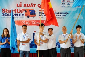 Xuất quân “Hành trình thanh niên khởi nghiệp đổi mới sáng tạo”