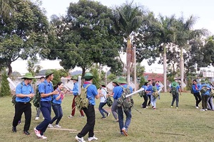 Trung tâm Hoạt động thanh thiếu niên: Tổ chức Trại huấn luyện kỹ năng, nghiệp vụ cho cán bộ đoàn, đội lần thứ II