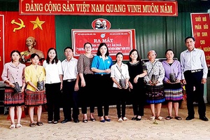 Chương trình "Đồng hành cùng phụ nữ biên cương" năm 2019