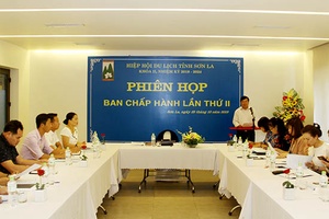 Phiên họp thứ II, Ban Chấp hành Hiệp hội du lịch tỉnh Sơn La nhiệm kỳ 2019-2024