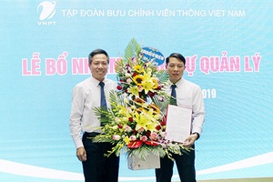 Công bố quyết định của Tập đoàn Bưu chính Viễn thông Việt Nam về bổ nhiệm nhân sự quản lý