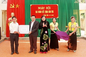 Các địa phương trong tỉnh tổ chức Ngày hội đại đoàn kết toàn dân tộc