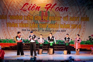 Liên hoan các “Nhóm liên gia tự quản” về ANTT giỏi toàn tỉnh lần thứ nhất năm 2019