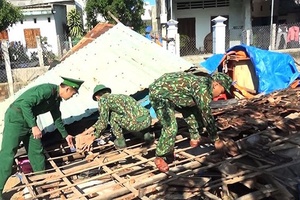 Bão số 6 gây thiệt hại hàng nghìn héc-ta lúa, hoa màu, nhiều công trình giao thông, thủy lợi