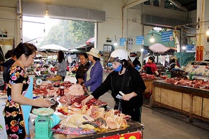 Xây dựng mô hình chợ thí điểm bảo đảm ATTP