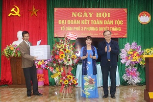 Các địa phương trong tỉnh tổ chức Ngày hội đại đoàn kết toàn dân tộc