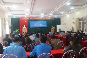 LĐLĐ tỉnh: Tập huấn nghiệp vụ công tác công đoàn năm 2019