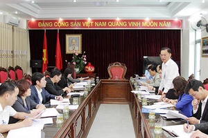 Tổ công tác 1169 làm việc với Sở Tài chính, Sở Kế hoạch - Đầu tư